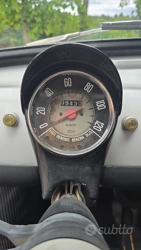 Usata Fiat 500 1970 Bianco Utilitaria
