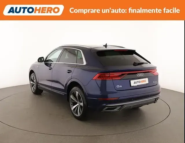 Usata Audi Q8 286 CV (210 kW) 2019 Blu SUV