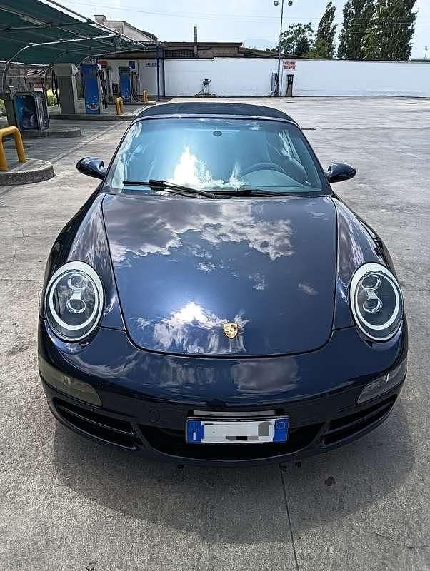 Usata Porsche 911 Carrera Cabriolet 325 CV (239 kW) 2006 Blu/azzurro Cabrio