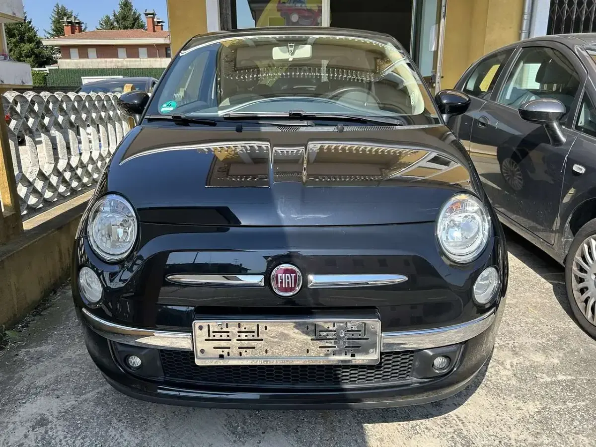 Usata Fiat 500 Lounge 69 CV (50 kW) 2013 Nero Utilitaria