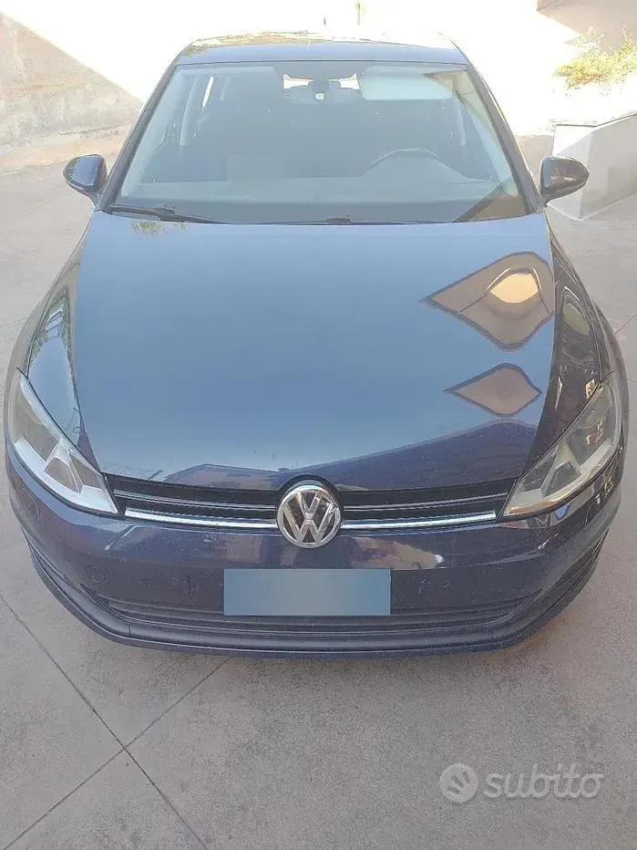 Usata VW Golf VII 110 CV (80 kW) 2020 Bluazzurro Berlina