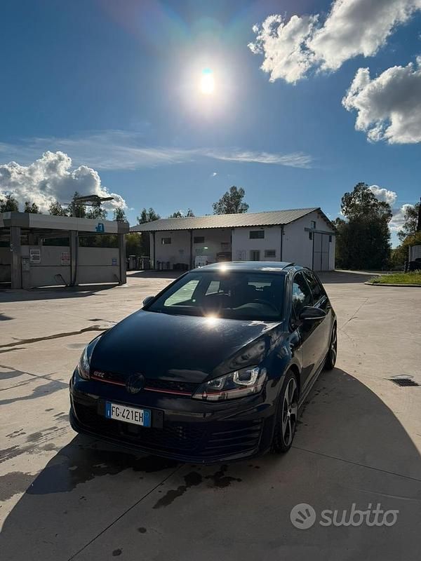 Usata VW Golf VII GTI 280 CV (205 kW) 2013 Nero Berlina