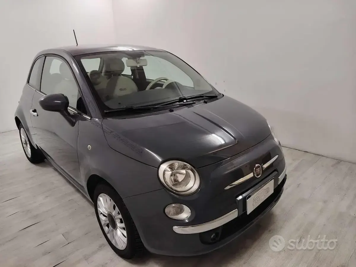 Usata Fiat 500 Lounge 69 CV (50 kW) 2015 Grigio Utilitaria