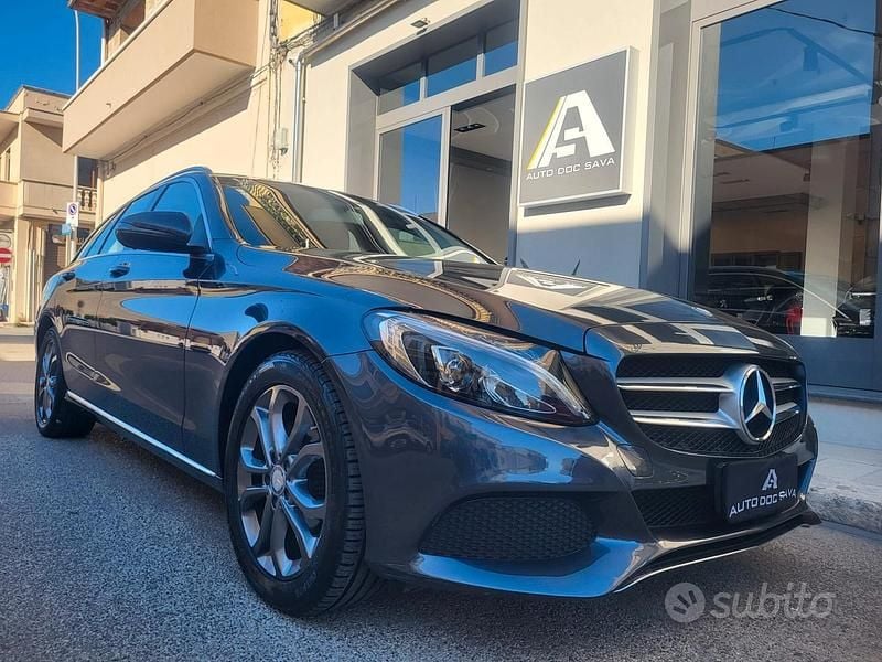 Usata Mercedes C180 Business 116 CV (85 kW) 2016 Grigio Station wagon
