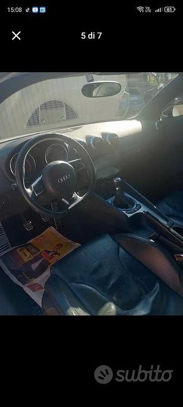 Usata Audi TT S-Line 170 CV (125 kW) 2009 Bianco Coupé