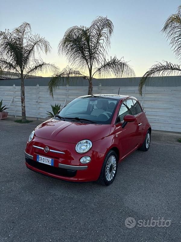 Rosso Usata 2013 Fiat 500 Tre volumi | 6900 € (Ottimo prezzo) - Immagine 1/4
