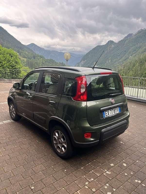Usata Fiat Panda 4x4 Climbing 75 CV (55 kW) 2013 Verde Utilitaria