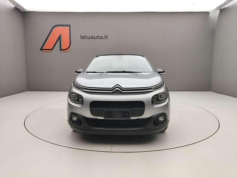 Usata Citroën C3 Shine 102 CV (75 kW) 2020 Platinium grey / tetto nero Utilitaria