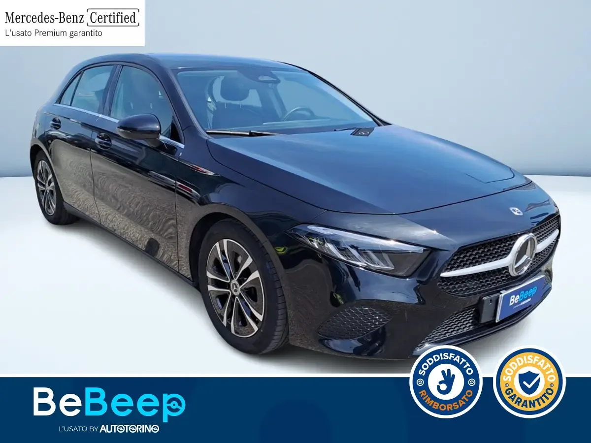 Usata Mercedes A180 Advanced 116 CV (85 kW) 2023 Nero metallizzato Berlina