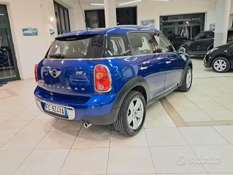 Usata Mini One D Countryman Business 89 CV (65 kW) 2016 Blu SUV