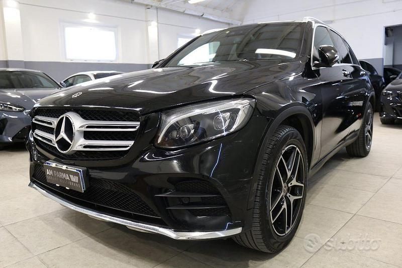 Usata Mercedes GLC250 Premium 204 CV (150 kW) 2018 Nero SUV