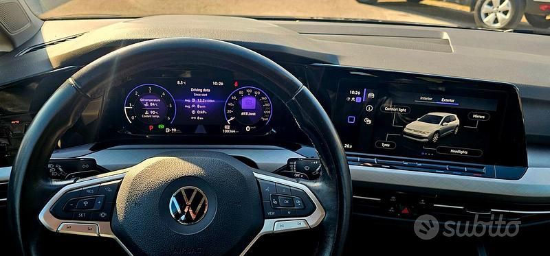 Usata VW Golf VIII Style 2022 Grigio Berlina