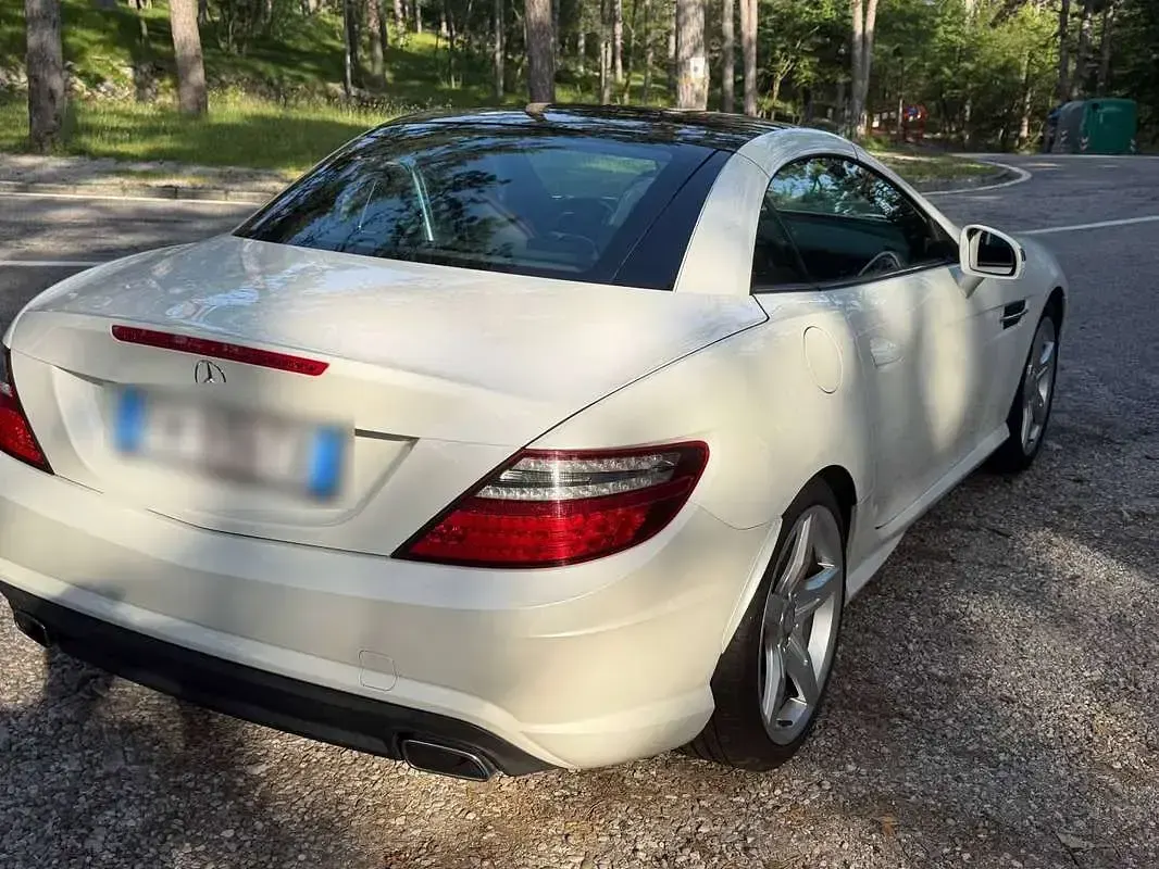 Usata Mercedes SLK200 Premium 184 CV (135 kW) 2011 Bianco Cabrio