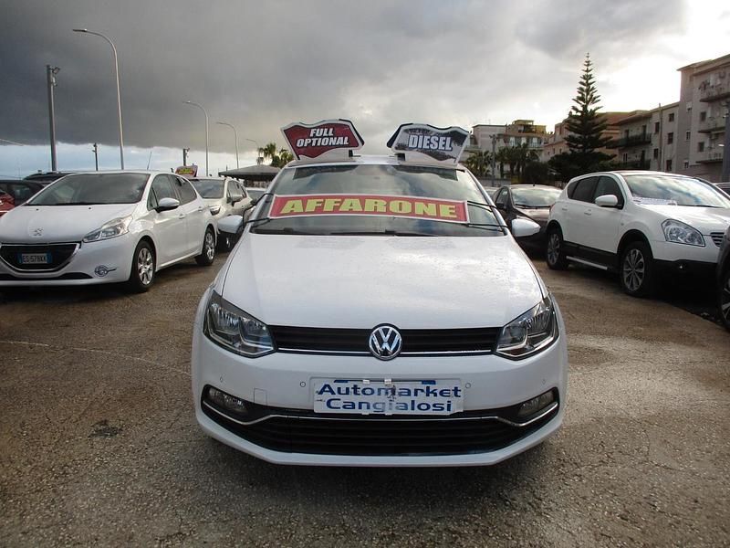 Usata VW Polo 75 CV (55 kW) 2017 Bianco Berlina