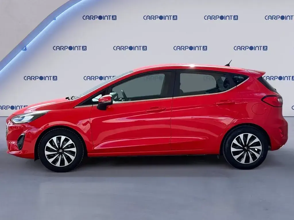 Usata Ford Fiesta Titanium 125 CV (91 kW) 2022 Rosso Utilitaria