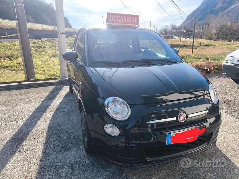 Nero Usata 2015 Fiat 500 Tre volumi | 6500 € (Ottimo prezzo) - Immagine 1/4