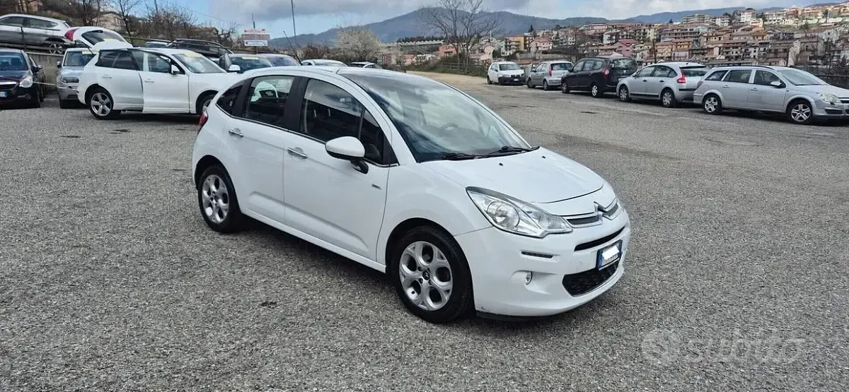 Usata Citroën C3 Exclusive 75 CV (55 kW) 2015 Bianco Berlina