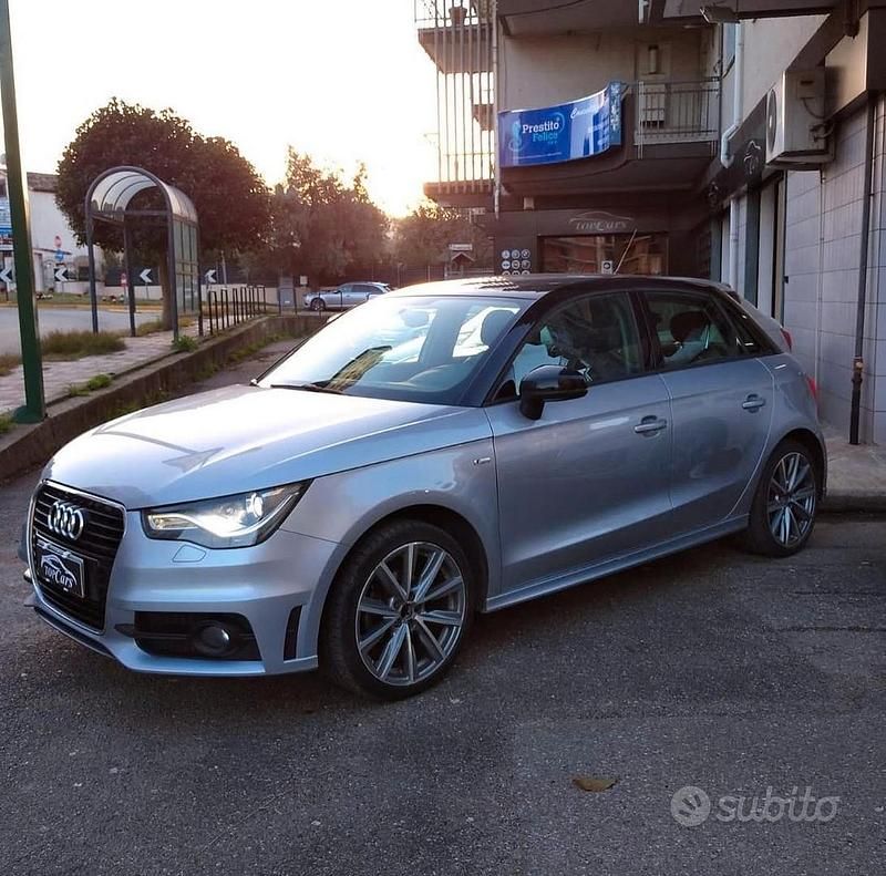 Begagnad Audi A1 S-Line 90 HK (66 kW) 2014 Grå Halvkombi