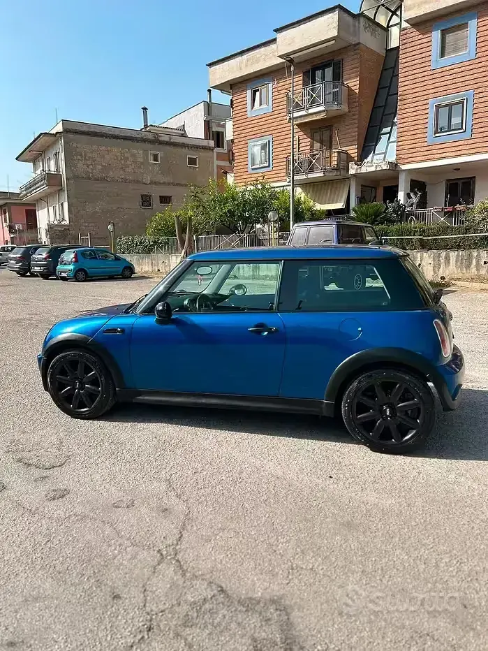 Usata Mini One D Seven 88 CV (64 kW) 2006 Blu Utilitaria