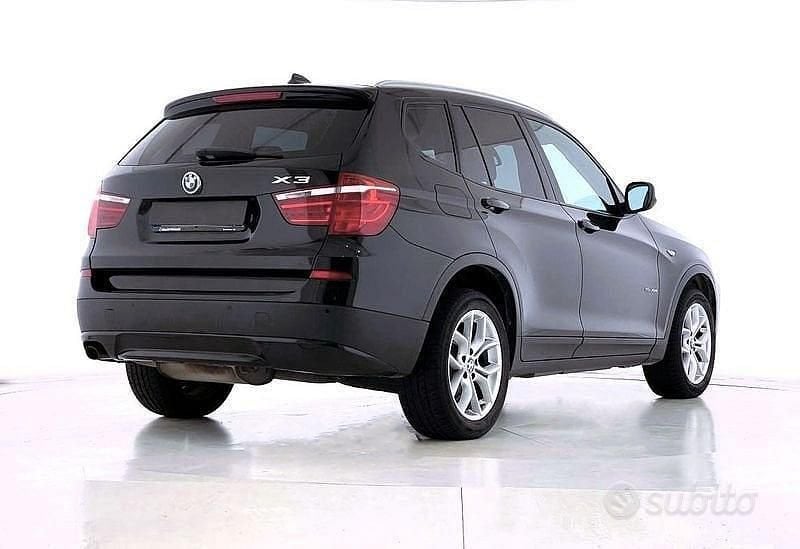 Usata BMW X3 Efficient Dynamics 184 CV (135 kW) 2012 Nero SUV