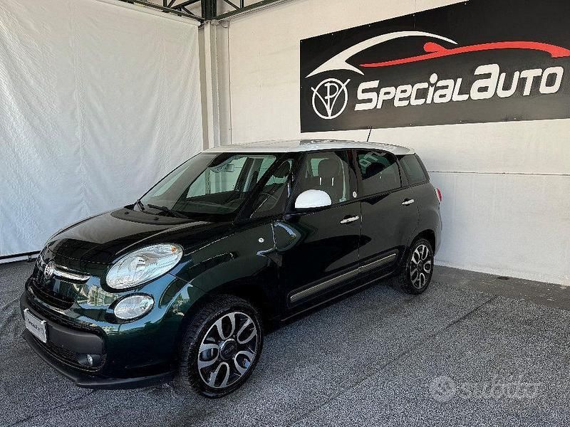 Usata Fiat 500L Living 84 CV (61 kW) 2016 Verde Monovolume