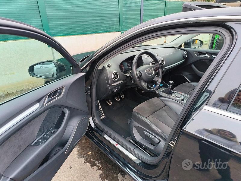 Usata Audi A3 2013 Nero Berlina