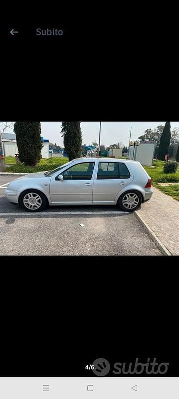 Usata VW Golf IV 2002 Grigio Berlina