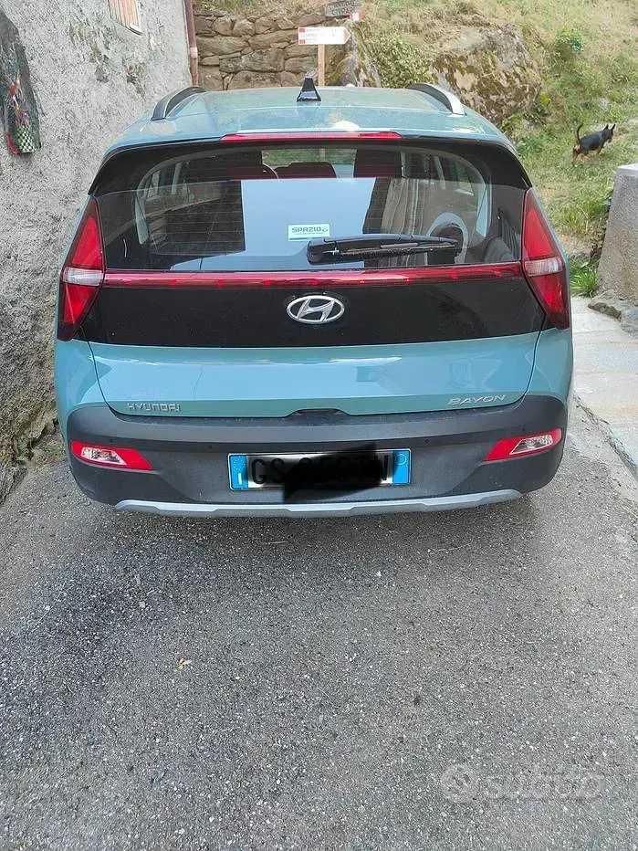 Usata Hyundai Bayon 79 CV (58 kW) 2024 Verde SUV