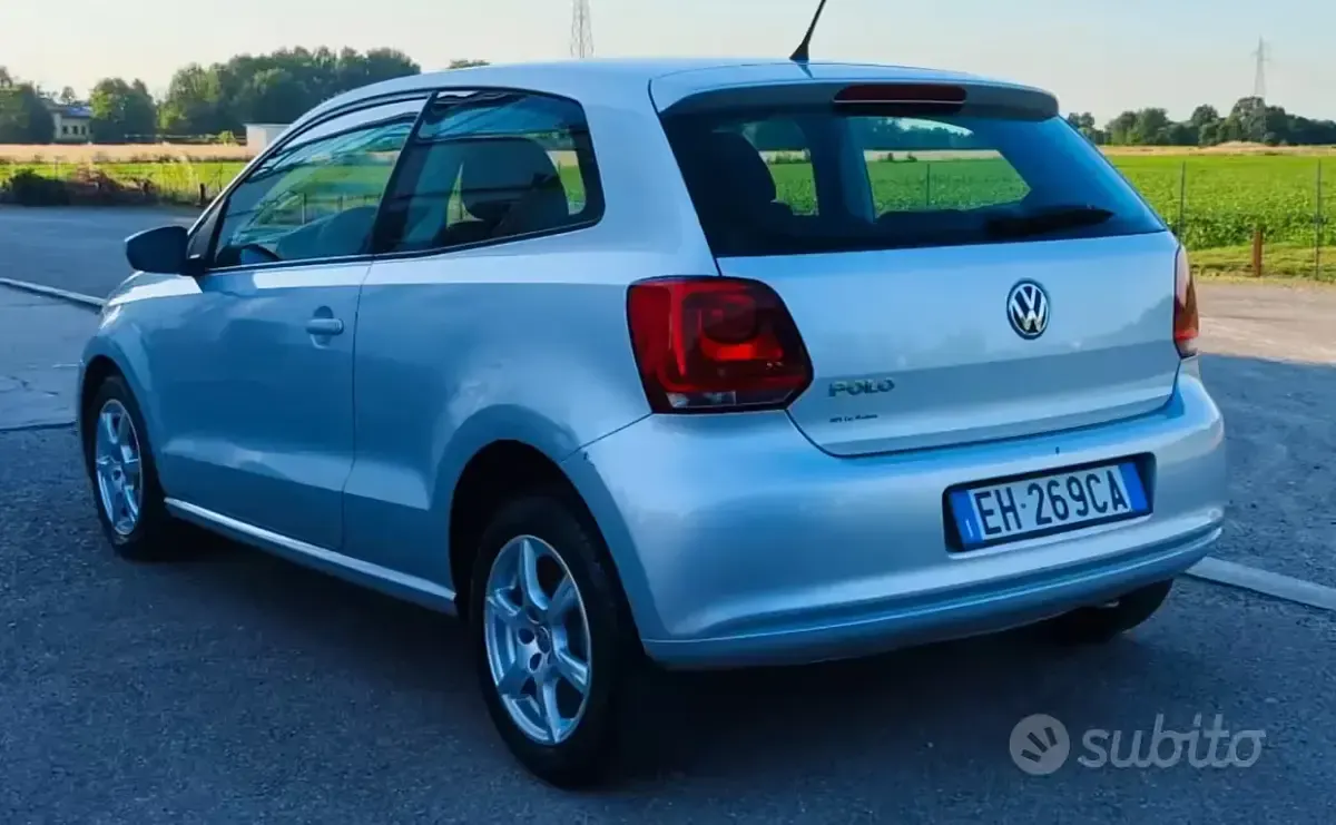 Usata VW Polo Comfortline 85 CV (62 kW) 2011 Grigio Utilitaria