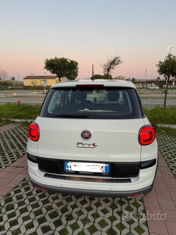 Usata Fiat 500L Cross 95 CV (69 kW) 2021 Bianco Monovolume