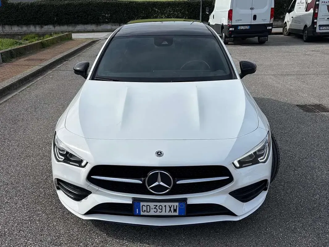 Usata Mercedes CLA200 Shooting Brake Edition 150 CV (110 kW) 2021 Bianco Station wagon
