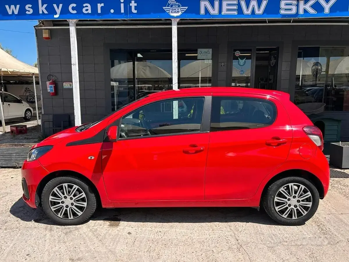 Usata Peugeot 108 Active 69 CV (50 kW) 2018 Rosso Berlina