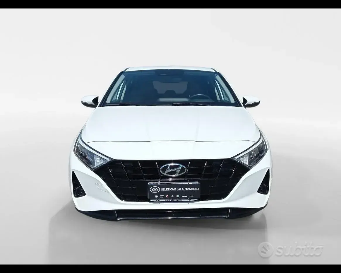 Usata Hyundai i20 84 CV (61 kW) 2021 Bianco Utilitaria
