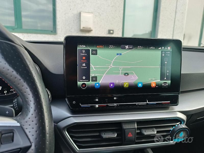 Usata Seat Leon FR 150 CV (110 kW) 2021 Grigio Berlina