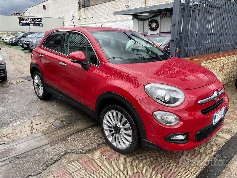 Usata Fiat 500X Pop 95 CV (69 kW) 2016 Rosso SUV