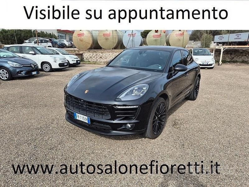 Usata Porsche Macan 252 CV (185 kW) 2018 Nero SUV