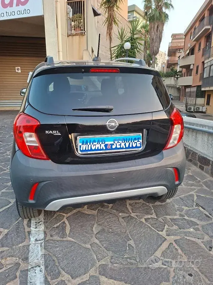 Usata Opel Karl 73 CV (53 kW) 2019 Nero Utilitaria