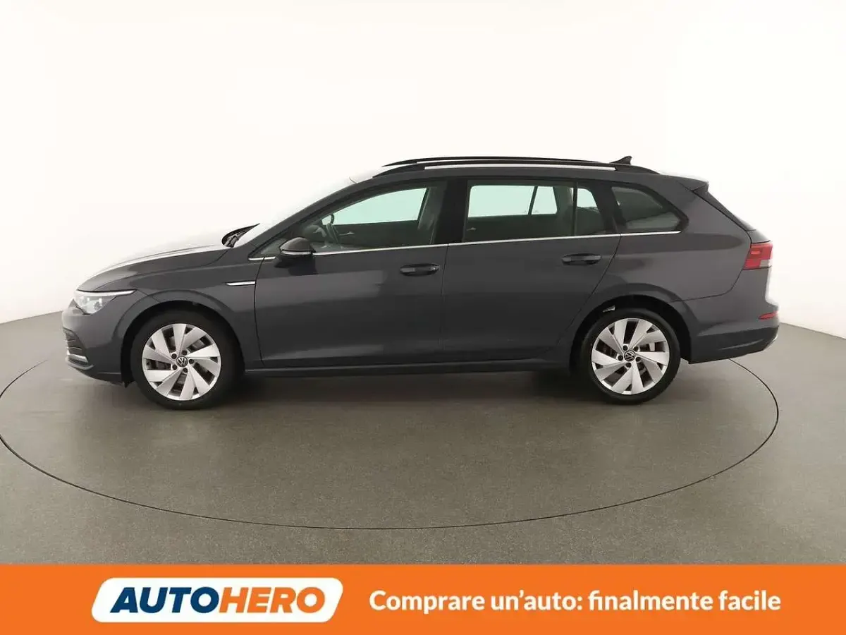 Usata VW Golf VII Style 150 CV (110 kW) 2021 Grigio Utilitaria