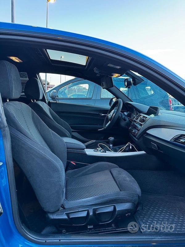 Usata BMW 114 M Sport 95 CV (69 kW) 2017 Blu Utilitaria