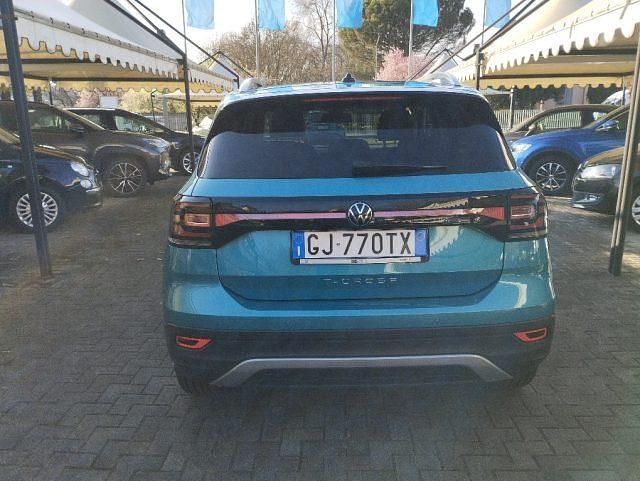 Usata VW T-Cross Advance 110 CV (80 kW) 2022 Azzurro SUV
