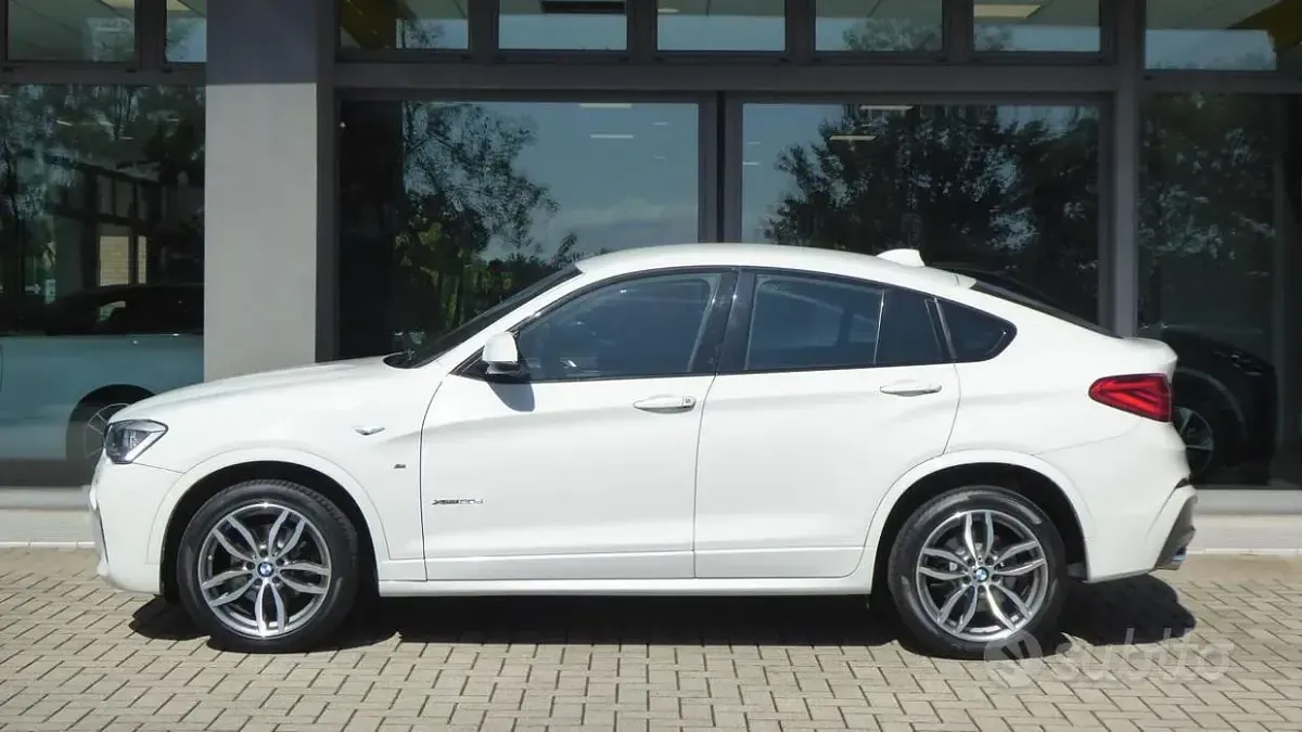 Usata BMW X4 M Sport 258 CV (189 kW) 2016 Bianco SUV