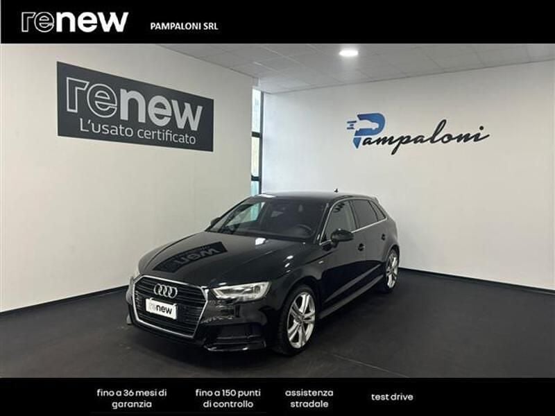 Usata Audi A3 Admired 116 CV (85 kW) 2019 Nero Berlina