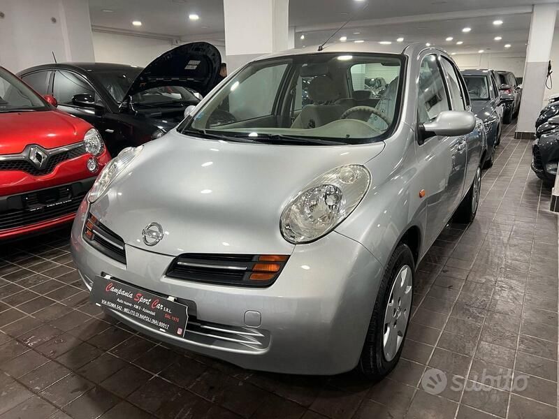 Argento Usata 2006 Nissan Micra Tekna Due volumi | 4490 € (Cara) - Immagine 1/4