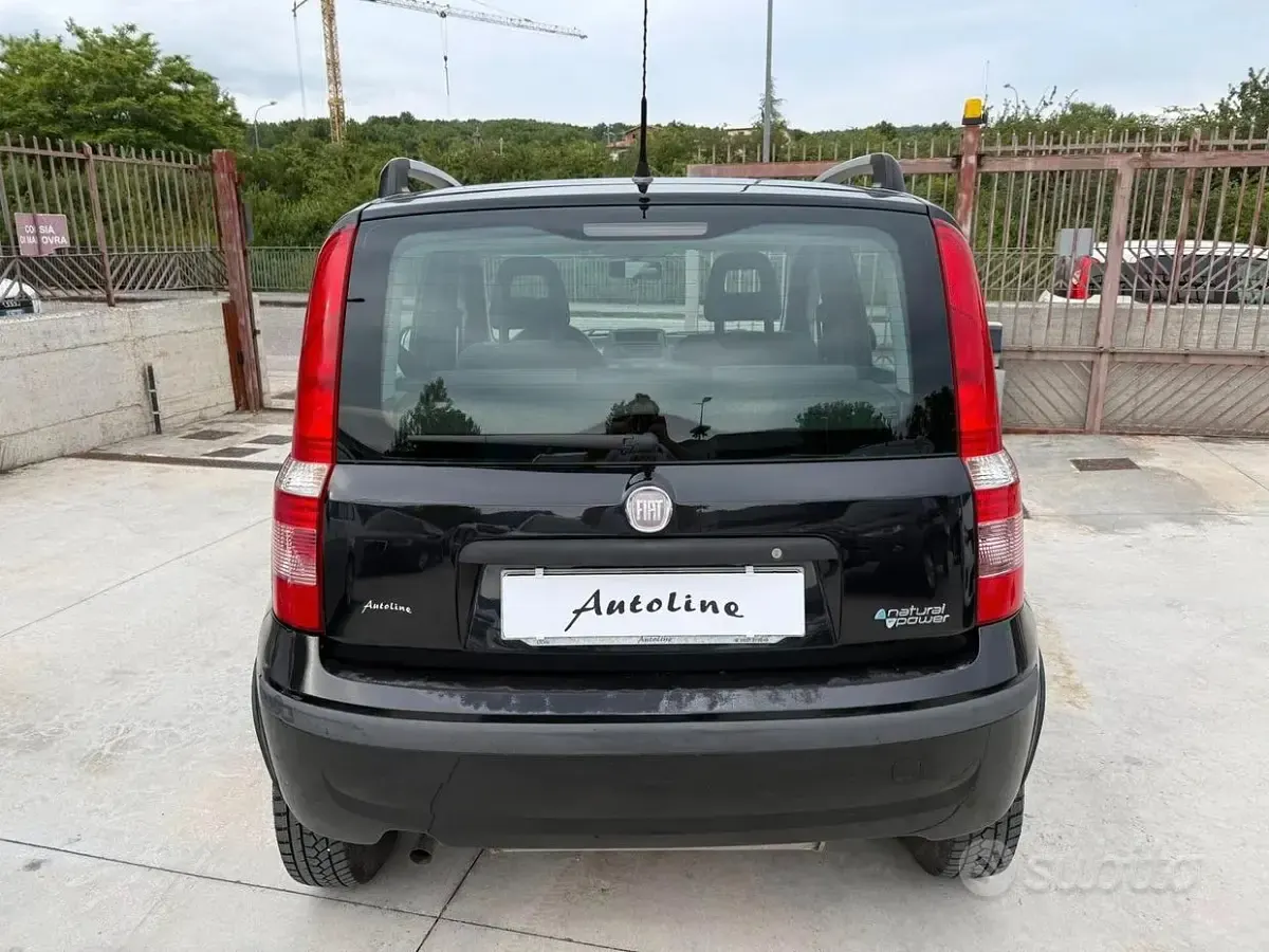 Usata Fiat Panda 69 CV (50 kW) 2012 Nero Utilitaria