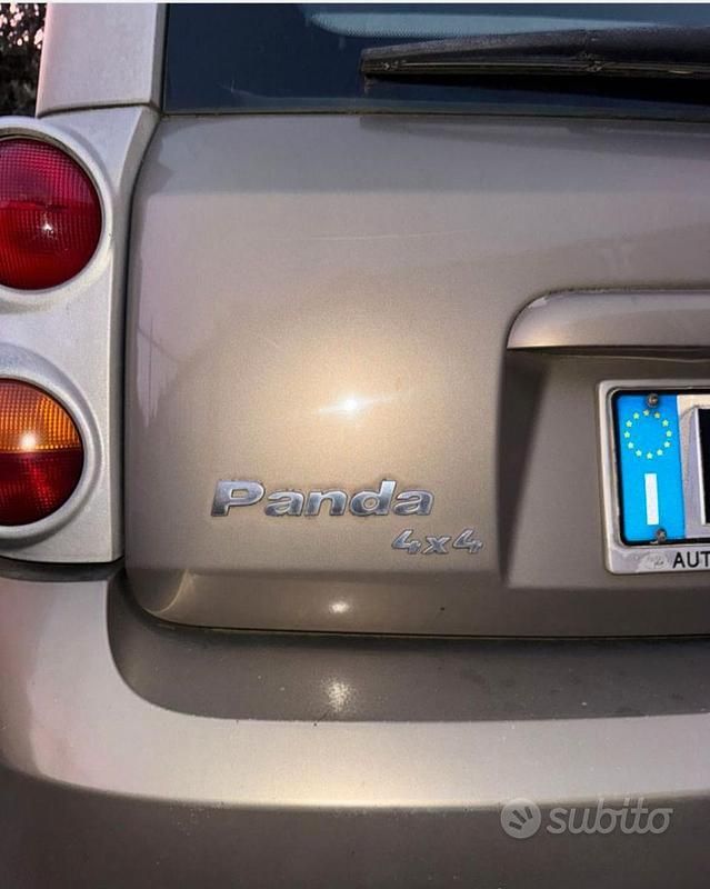 Usata Fiat Panda 4x4 2009 Marrone Utilitaria