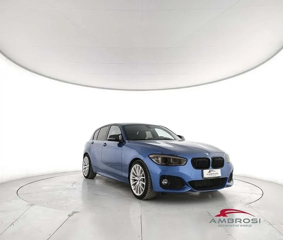 Usata BMW 118 M Sport 150 CV (110 kW) 2018 Blu Utilitaria