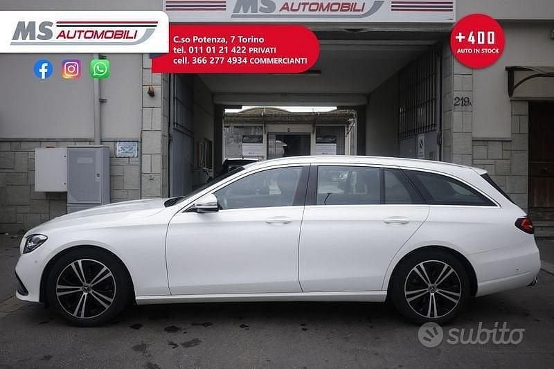 Usata Mercedes E200 Premium Plus 160 CV (117 kW) 2021 Bianco Station wagon