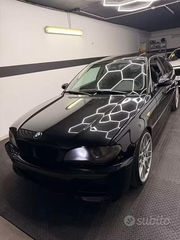 Usata BMW 330 204 CV (150 kW) 2003 Nero Coupé