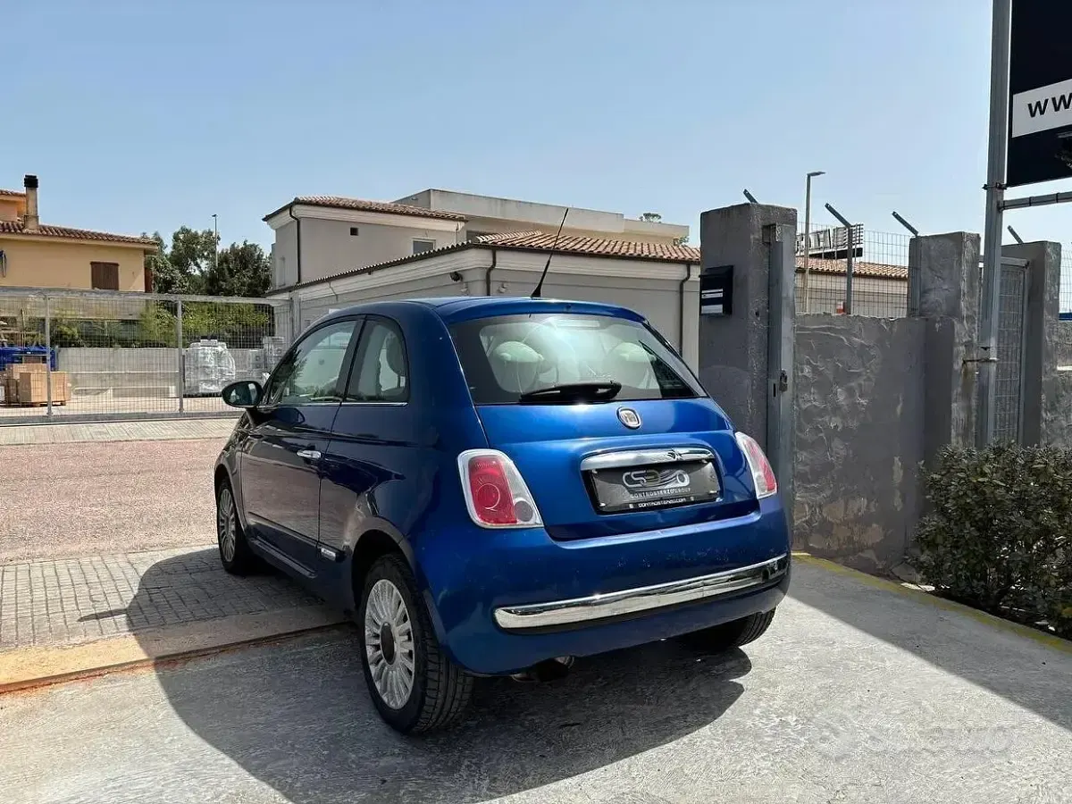 Usata Fiat 500 69 CV (50 kW) 2010 Bluazzurro Berlina