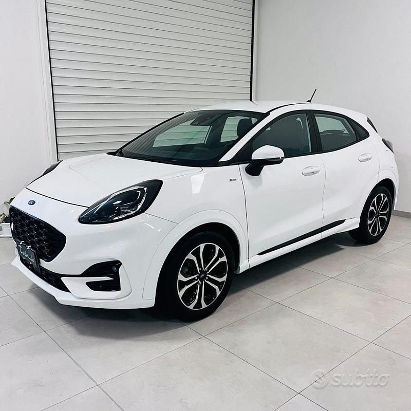 Usata Ford Puma ST-Line 125 CV (91 kW) 2022 Bianco SUV